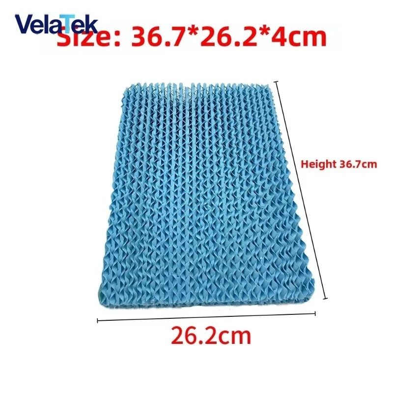 1pcs For Midea air conditioning fan accessories kraft paper wet curtain AC120-17ARW 262*352*40mm blue Air Conditioner Parts