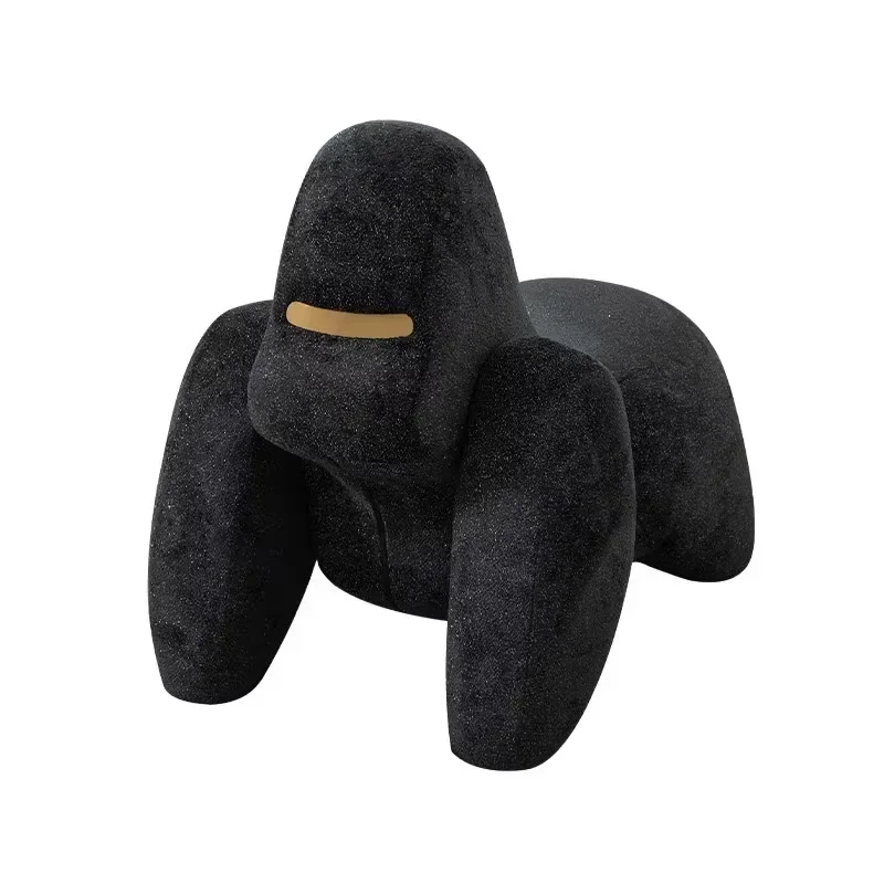 Internet celebrity animal gorilla child seat lazy sofa leisure chair designer modern simple creative stool