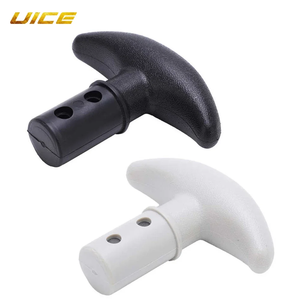 Canoe T Paddle Handle Kayak Surfboard Dinghy Paddle T Shaped Handle End PVC Inflatable Boat Paddle T Shaped Handle