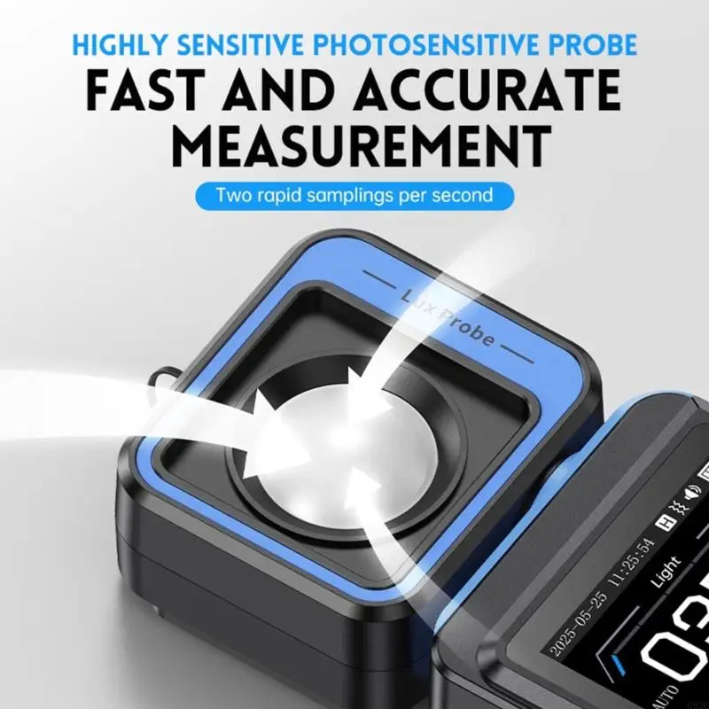 G92C Genggam Luxmeter Photometer Illuminometer Lampu Meter Akurat 0-99990 Digital Illuminance Meter untuk Farms Home