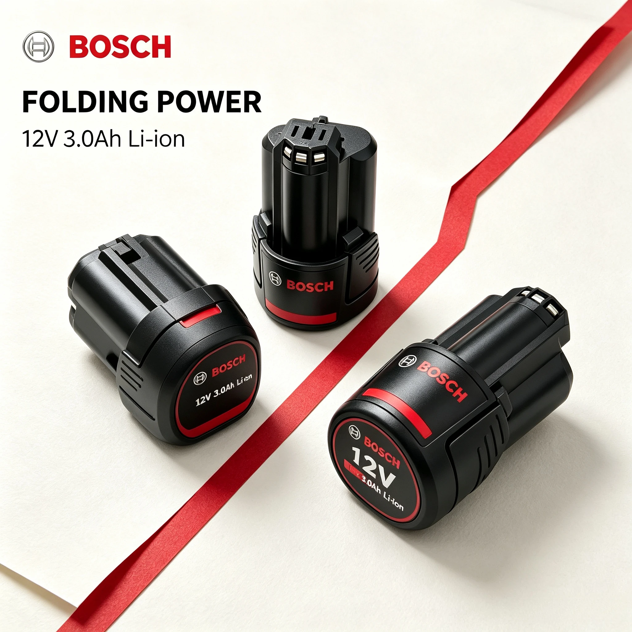 For Bosch 12V 3.0Ah High‑Density Lithium‑ion Battery Pack, BAT411 BAT411A BAT412 BAT412A BAT413 for 12V Cordless Power Drills