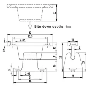 T-HEPE-Retainer-Kit, Stopploch, Remitting für Wohnmobile, Wohnmobil, Wohnmobil, Boot, Stütze 10 Hauptverkauf Carrinhas 4x4 Open Box - №7