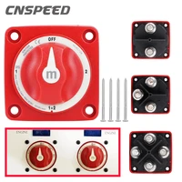 Interruptor de masa de batería de 2, 3 y 4 posiciones, corte único Dual Serie M, barco marino, 12-48V, 100-300A, aislador de alta resistencia, desconexión rotativa