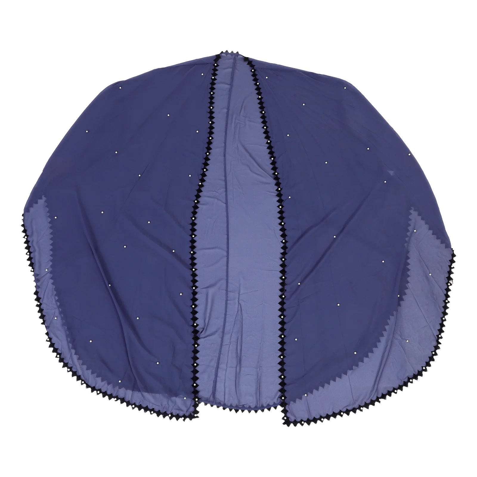 

Women's Abaya Coat Lace Beaded Stitching Long Sleeve Loose Maxi Cardigan Gown Lightweight Muslim Fashion Abaya