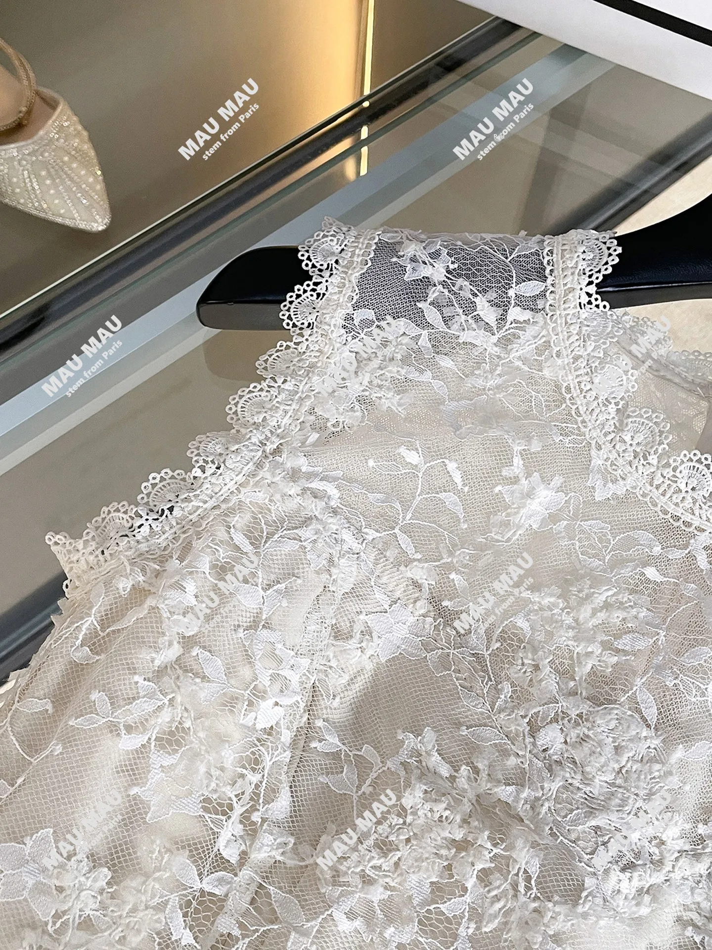 

Luxury Summer Women's Long Lace Vest Dr South Oil High Waist Simple Sle No Sve round Ne Pure Color A-Line Skirt