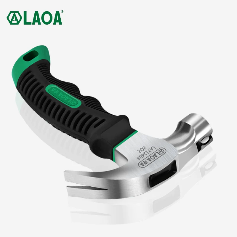 LAOA Mini Claw Hammer 8OZ Tool Steel Forged Nail Hammer Portable Hand Hammer for Woodworking Motorcycle Repair DIY Striking Work