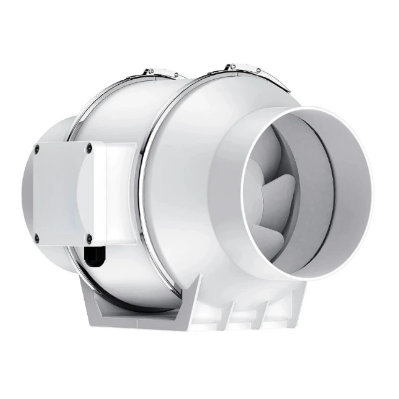 Mixed Flow Duct Fan for Indoor Ventilation, Kitchen Range Hood Booster Exhaust Fan