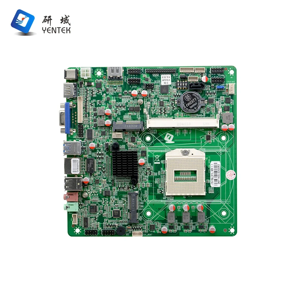 

Industrial Mainboard X86 LGA1150 I3 I5 I7 DDR3 MSATA VGA HD LVDS Win10 Linux LAN RS232 COM Mini Itx Motherboard