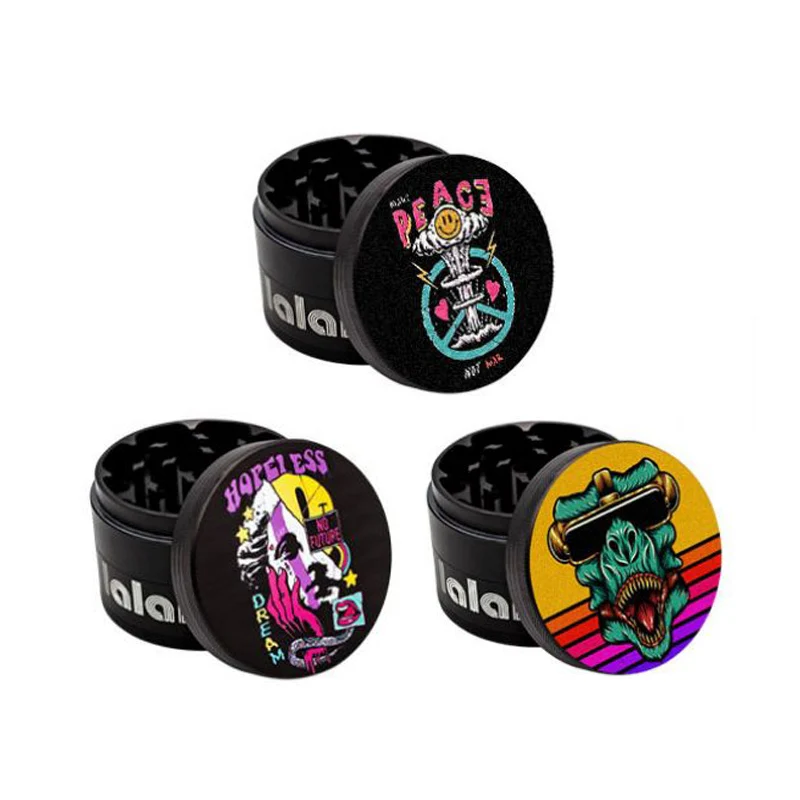 

63 мм мир/безналичный шаблон табак измельчитель 4-слойный алюминиевый сплав