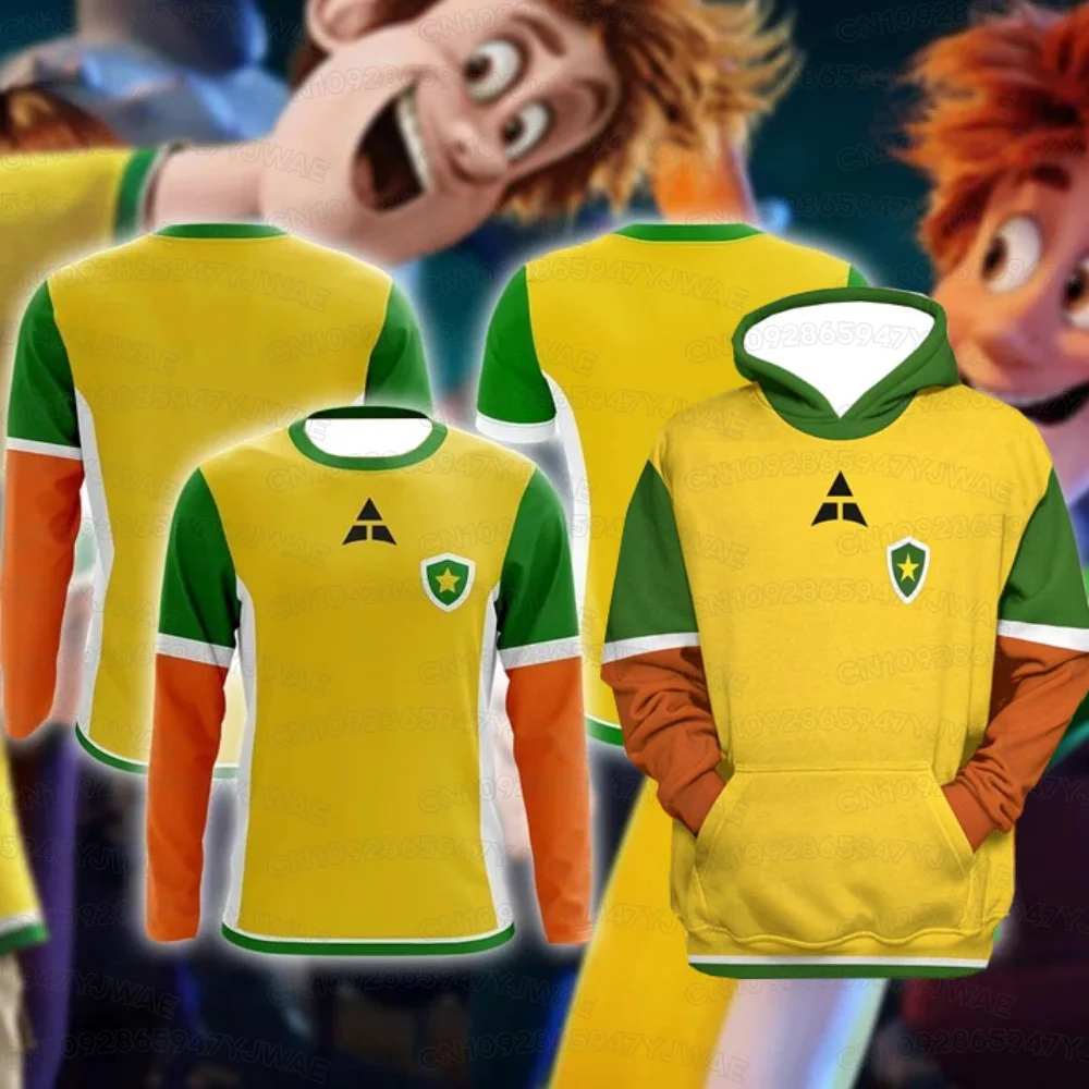 Men's Women's Jonathan Cosplay Costume Hotel Cartoon Movie Transylvania T-shirt Halloween Cosplay Halloween Football Jersey