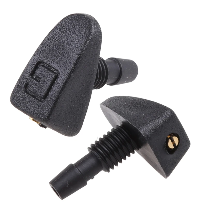 Universal Car Front Windscreen Washer Jet Nozzles Windshield Water Fan Spout Cover Washer Outlet Wiper Nozzle Adjustment