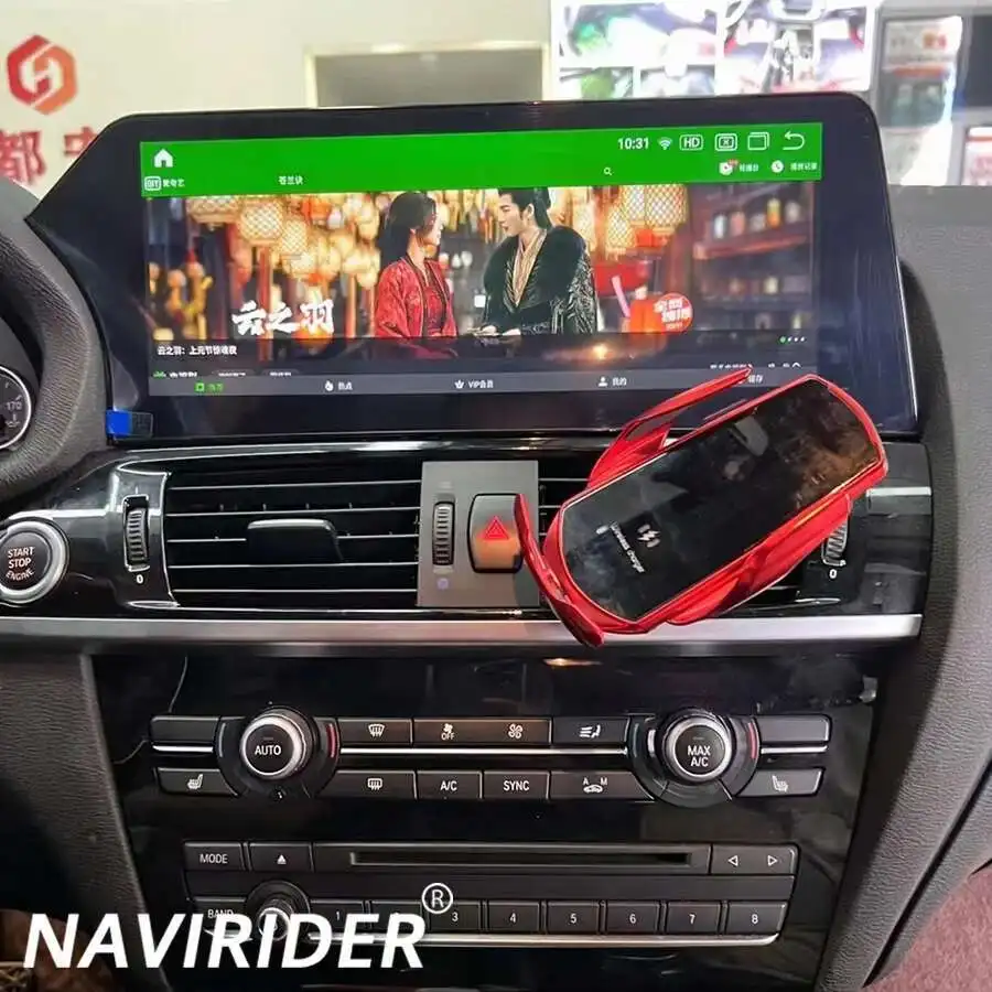 

For BMW X3 F25-X4 F26 2013-2019 Car Blade Screen 12.3''Android 13 Multimedia Stereo Video Player DSP Head Unit Wireless CarPlay