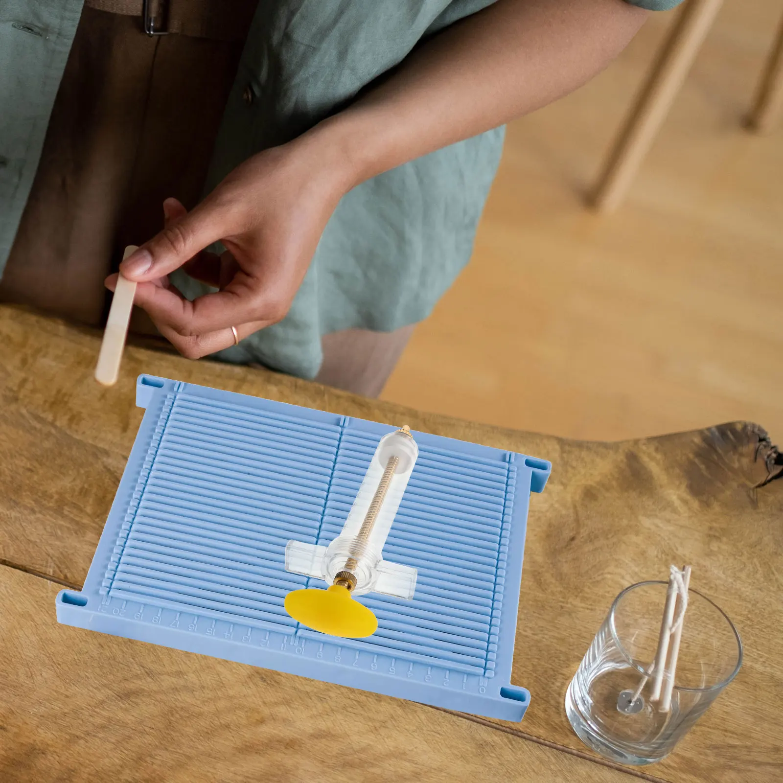 المحمولة عصا صانع الضغط جهاز دليل لفائف الطارد Diy بها بنفسك أداة صنع المنزل قابلة لإعادة الاستخدام عصارة بلاستيكية اكسسوارات البخور #3