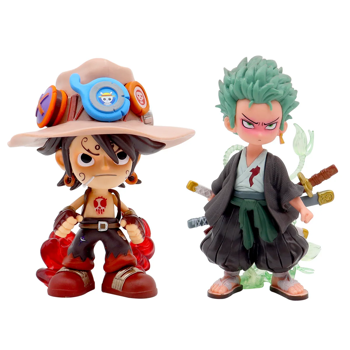 Figura de acción de One Piece Q versión Cowboy Ace Roronoa Zoro, juguete para niños, decoración de escritorio, regalo para niños