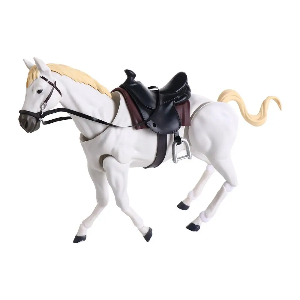 

PVC Horse Ferrite Action Figure Movable Collectible Horse Artist Painting Model Educational Toys DIY Mini Size Horse Figurine