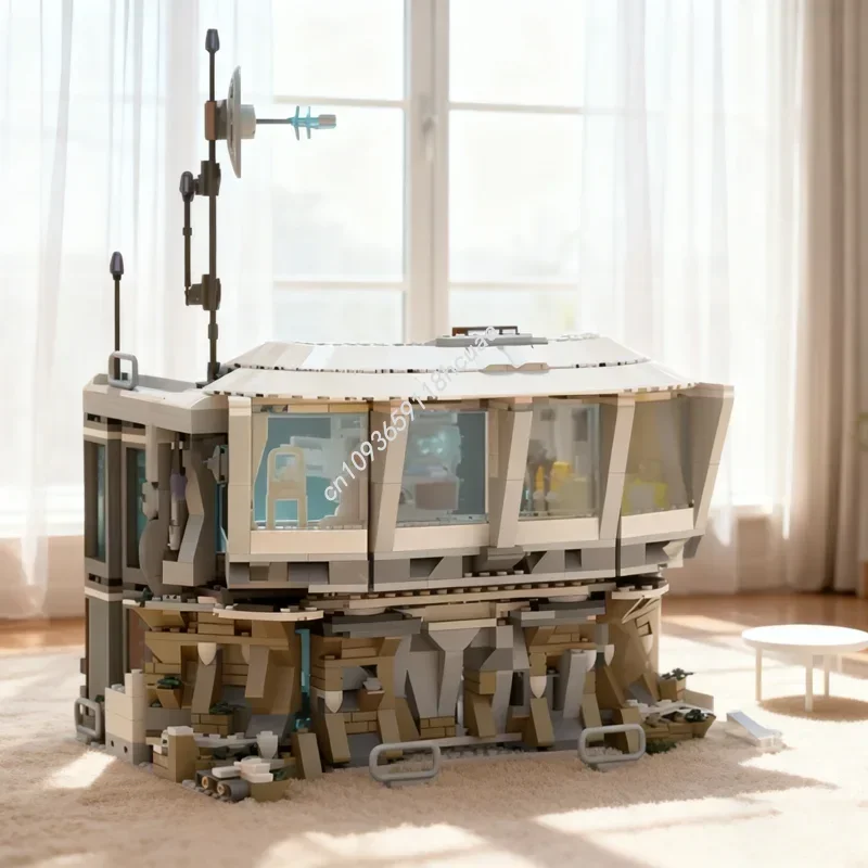 

979pcs MOC Iron Manned Malibu Mansion And Armory Model Christmas Gifts Building Blocks Assemble DIY Idea Toys Brick Birthday