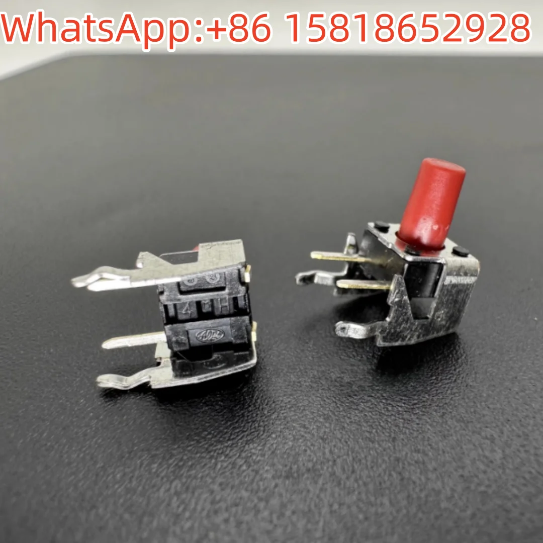 5pcs Japanese ALPS SKHHLSA010 Tactile Switch 6*6*9.5 Horizontal with Bracket Side Press Red