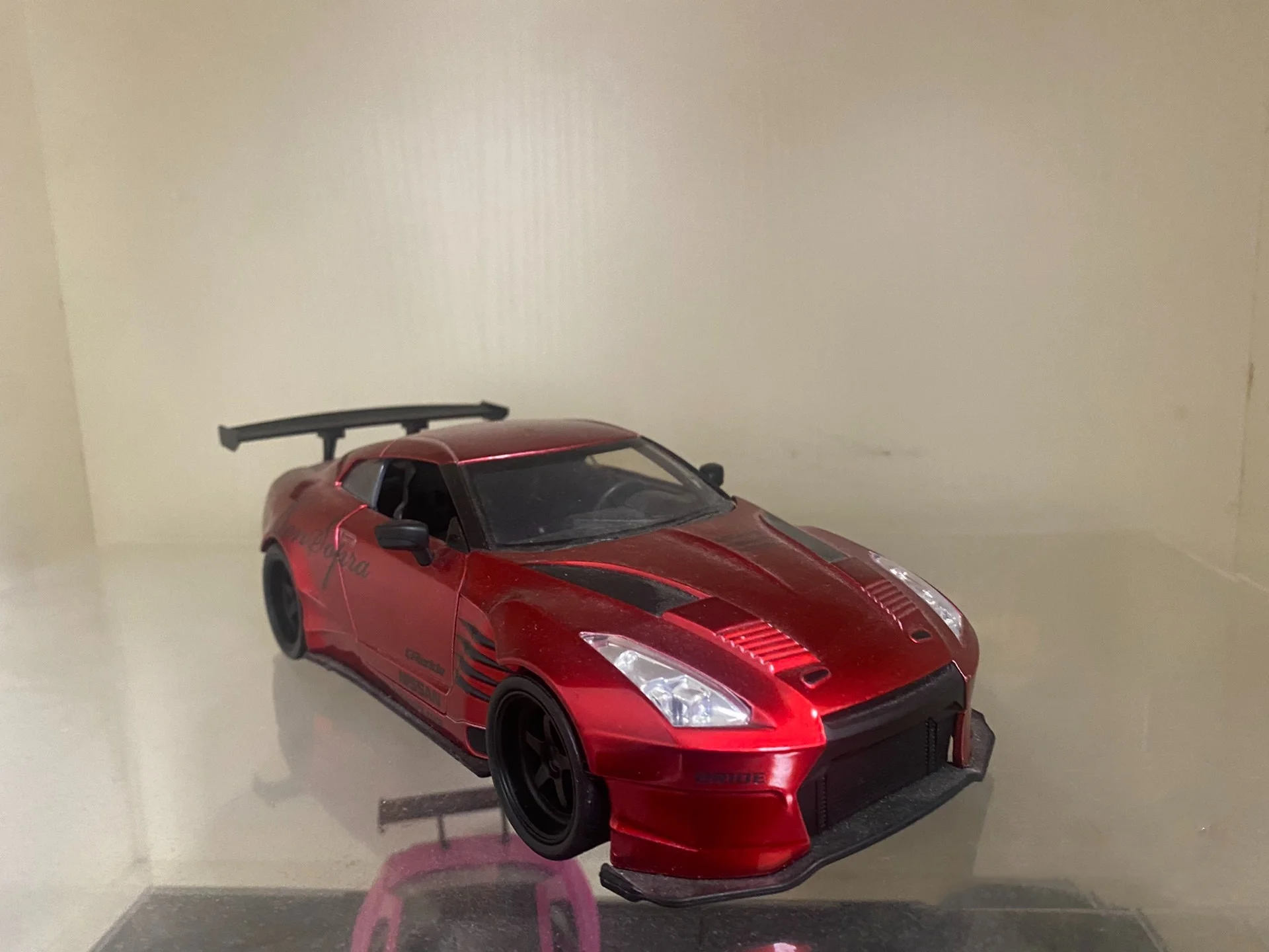 

Jada 1:24 Fast and Furious Nissan GTR R35 wide body High Simulation Diecast Car Metal Alloy Model Car Toy for Gift Collection