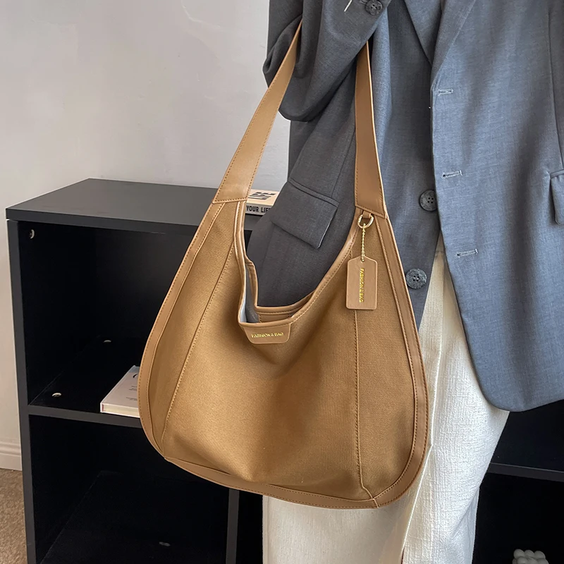 Bolso retro de alta capacidad para mujer, bandolera de tela Oxford de diseñador de lujo, 2022