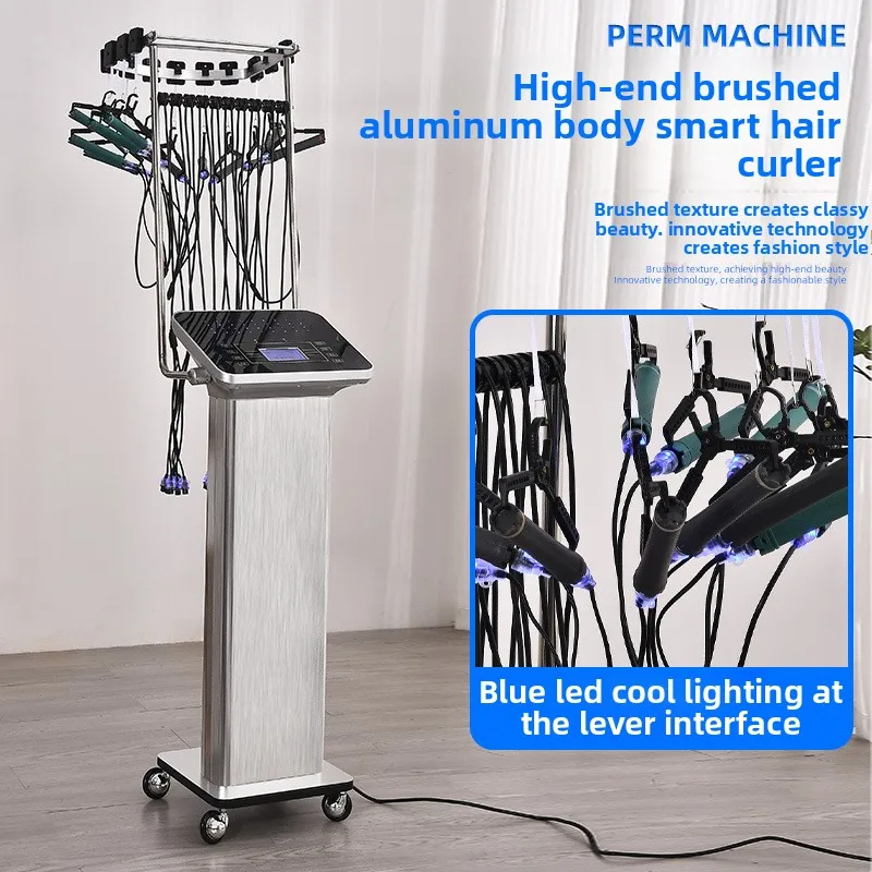 Digital Ceramic Perm Machine, Constant Temperature Steamer, Fast Heating, Long-Lasting Styling, Hair Salon Equipment