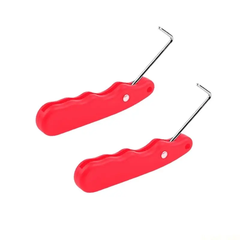 M5TC Reliability Ice Skate Lace Tightener with Ergonomic Handle and Stable Hook for Hockey Player and Ice Skaters