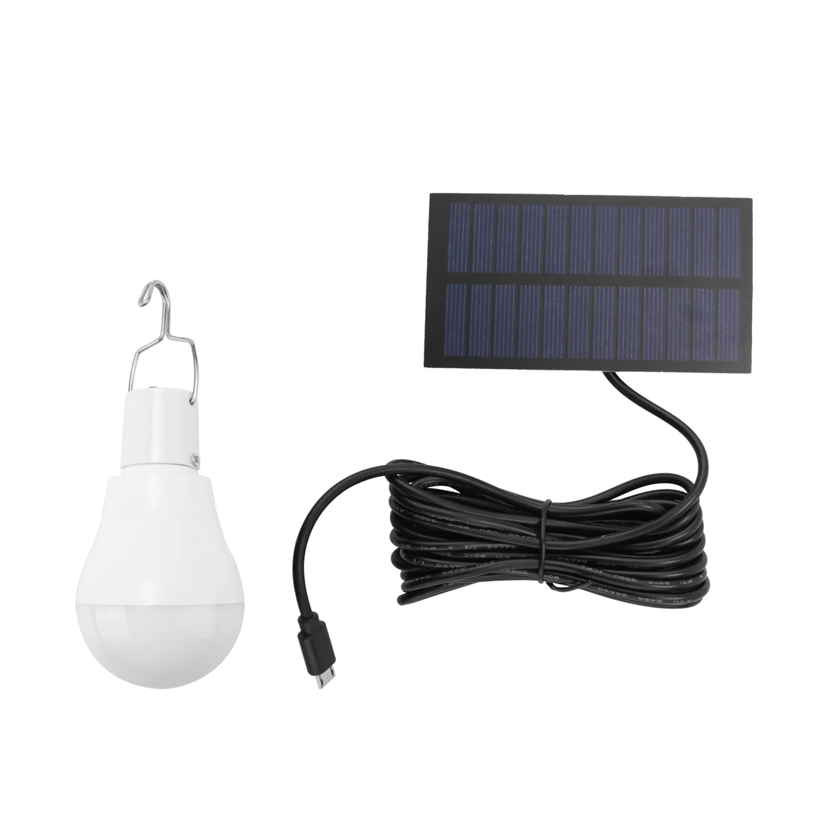 Portable LED Solar Light 15W Bulb LED Lamp USB Rechargeable Solar Powered Outdoor/Indoor Travel Camping Garden Light