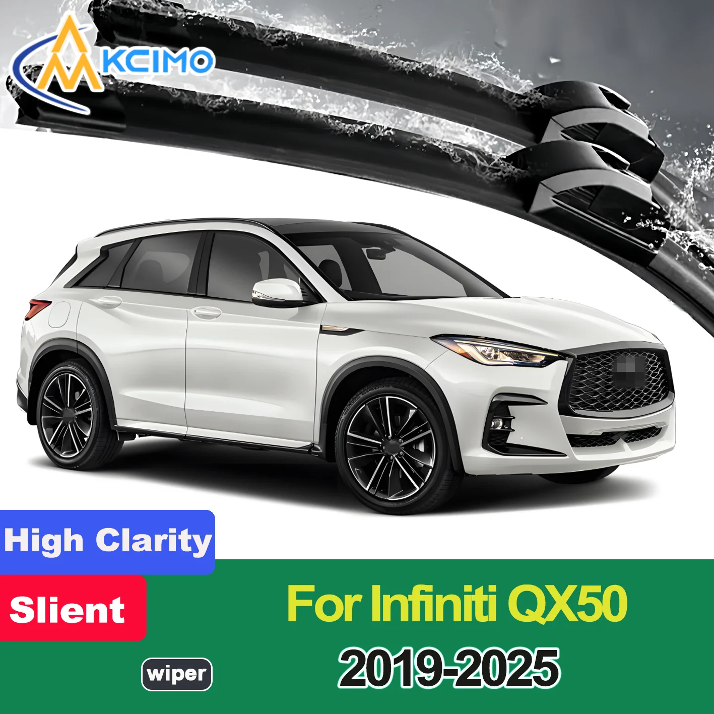 

2PCS New Wiper Blades for Infiniti QX50 J55 2019-2025 Infiniti QX55 Front Windshield Auto Wipers Blade Accessories 2025 2024