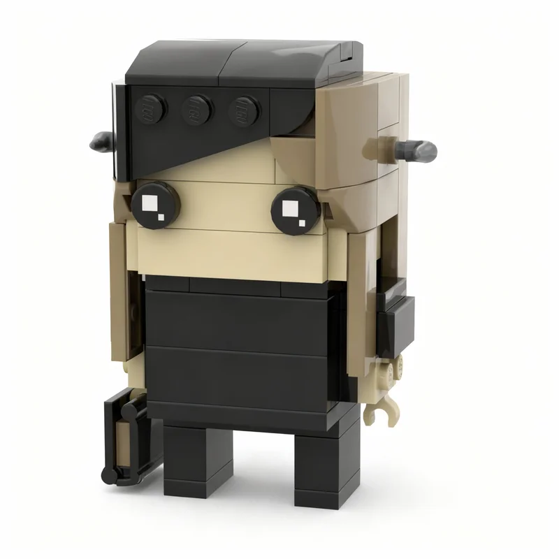 112개 MOC 브릭헤드 메타포 레판타지오 브릭헤드즈 모델 빌딩 블록 크리스마스 선물 건축 교육 장난감 아이디어