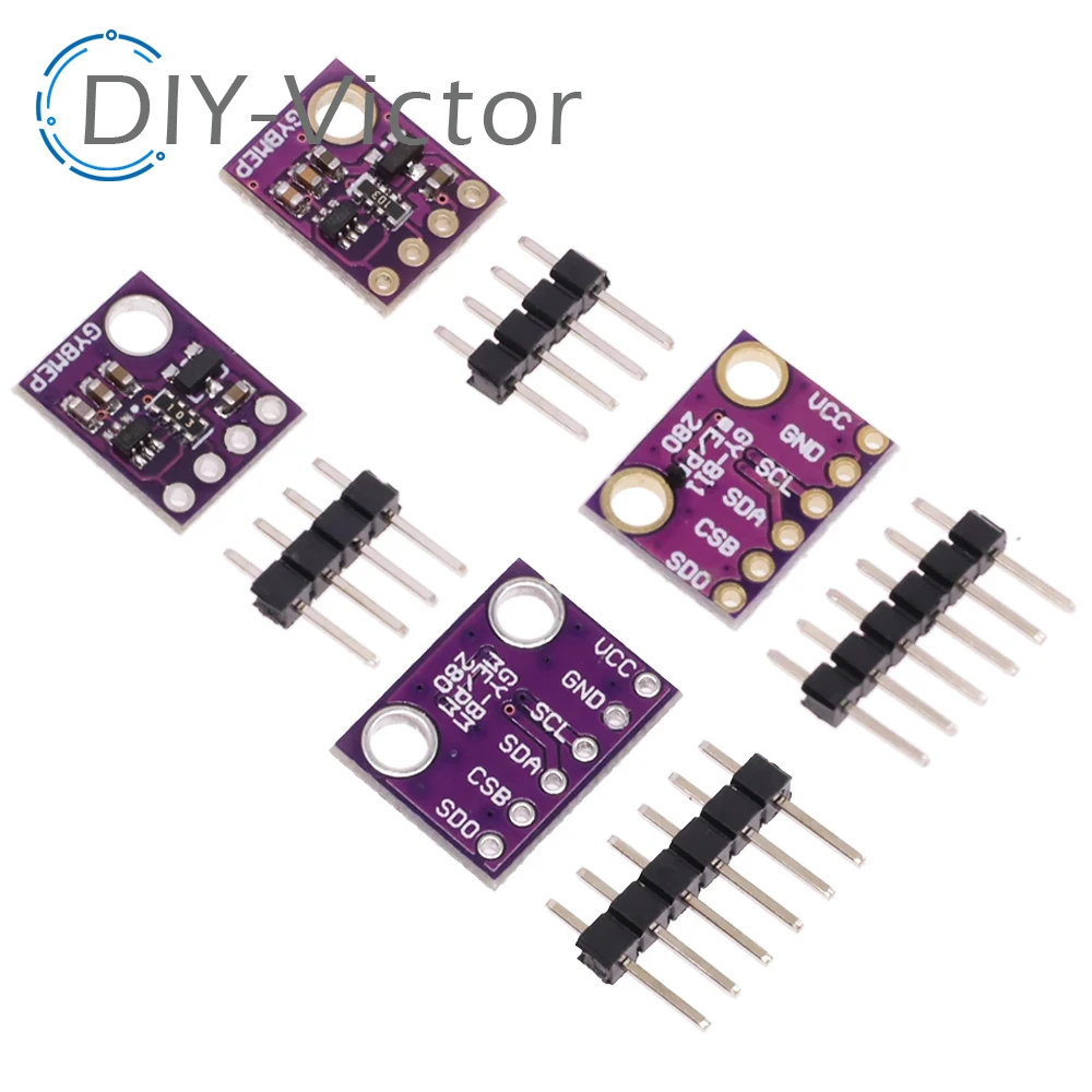 BME280 5V 3.3V Digital Sensor Temperature Humidity Barometric Pressure Sensor Module I2C SPI 1.8-5V BME280 Sensor Module