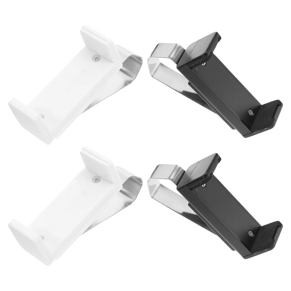 

4pcs Car Visor Clips Universal Garage Remote Holder Adjustable Secure Fit For Door Opener Control Durable Dashboard Mount Stand