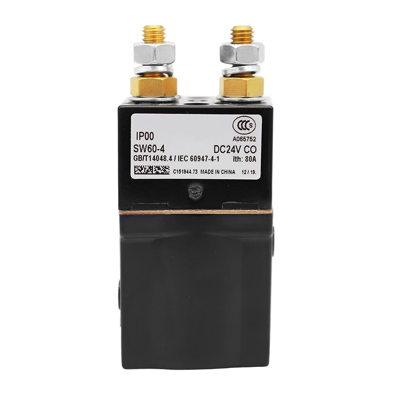 New SW60-4 Albright 24V DC Single-acting Miniature Solenoid Continuous 80A