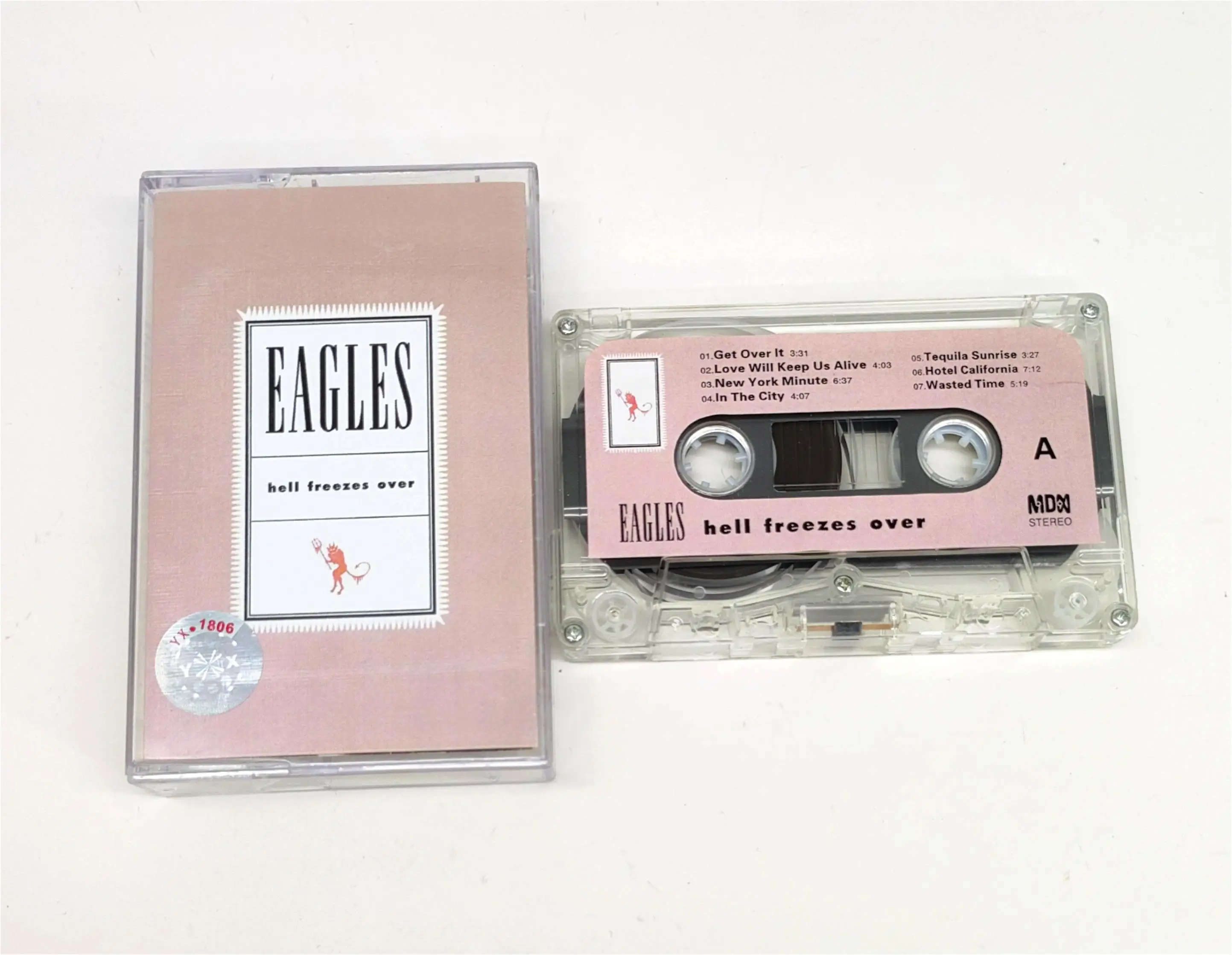 Retro Rock band Eagles Don Henley Music Tape Hell Freezes Over Album Cassettes Cosplay Walkman Recorder Car Soundtracks Box Gift