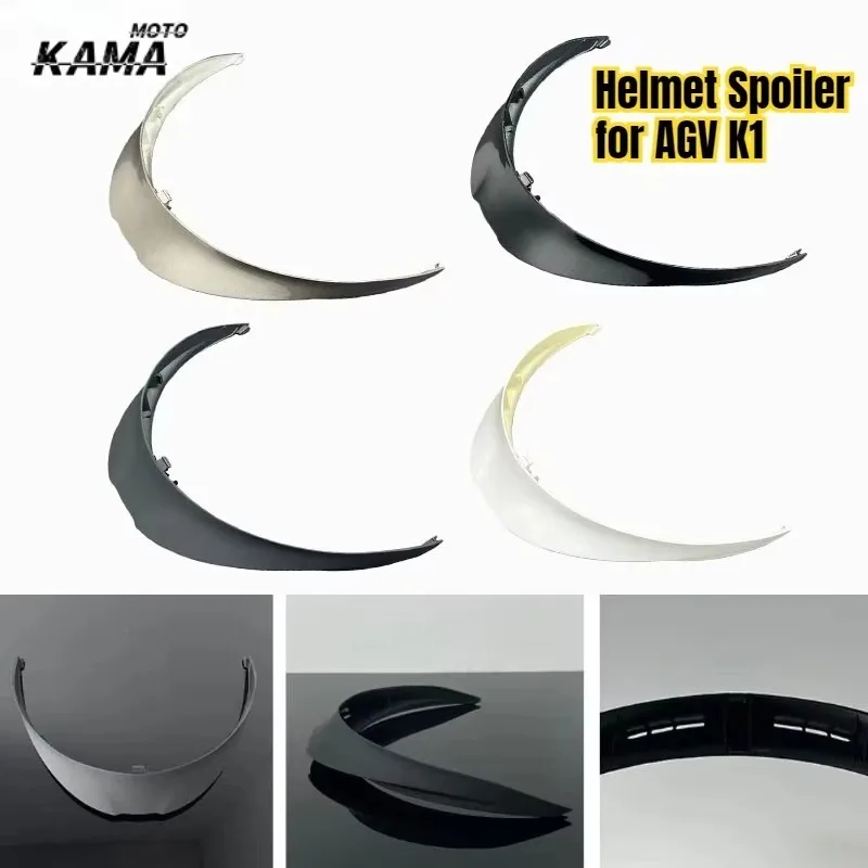 Helmet Spoiler for AGV K1 Motorcycle Casque Replacement Spoiler Enhanced Stability Durable Material Safe Riding Moto Accessories