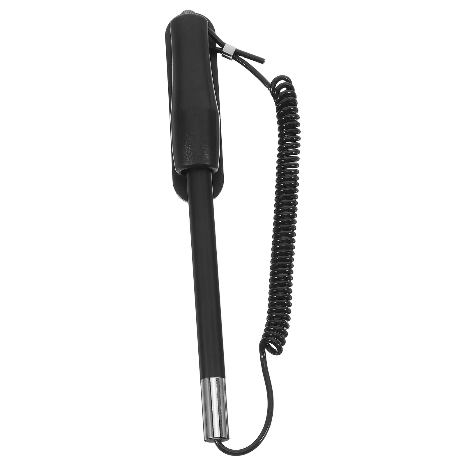 Retractable Capacitive Stylus Pen Multifunctional Spring Base Holder Included Smooth Writing Touchscreen Pen for Tablet