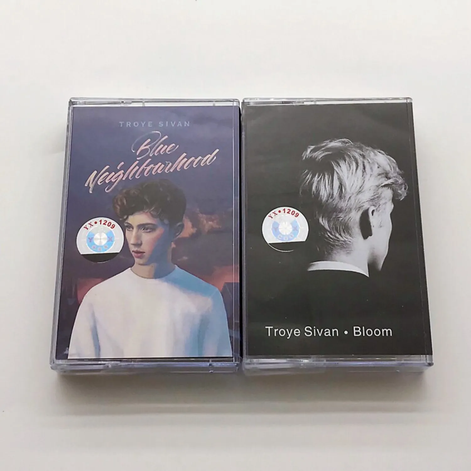 

Troye Sivan Blue Neighbourhood & Bloom Pop Electropop Audio Cassette Tapes Retro Vintage Analog Sound Collectible for Fans