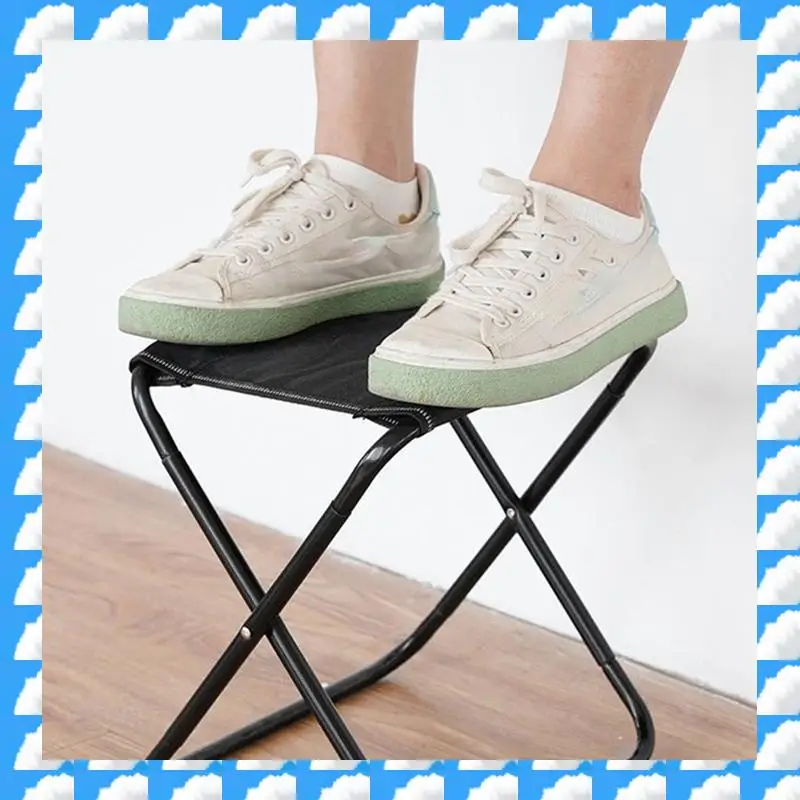 

ONGE Outdoor Folding Stool Portable Stool Travel Camping Fishing Folding Stool Subway Queuing Artifact Extra