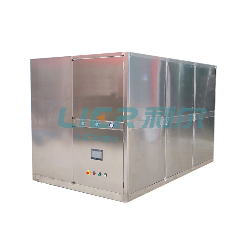 Leading Manufacturer Industrial Cube Ice Machine System 2t 3t 5t 10t Stainless Steel