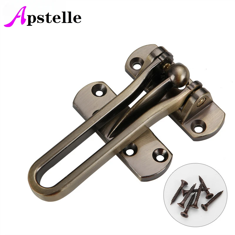 Apstelle Anti-theft Buckle Door Lock Buckle Safety Chain Door Buckle Door Chain Back Lock Safety Hotel Bolt