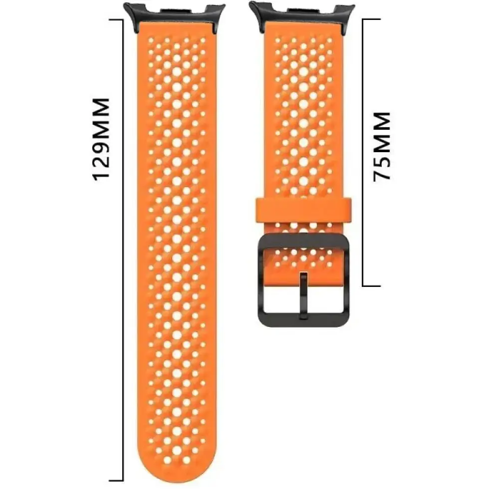 Sport Breathable Bracelet For Samsung Galaxy Watch 8/8Classic 40/44/46mm Strap For Galaxy Watch Ultra 47mm Silicone Watch Strap