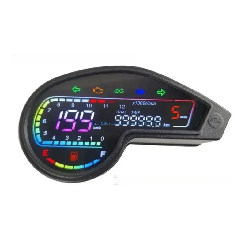 

Y9UC Advance 12V Motorcycle Speedometer for DM150 DM200 DM250 XR150 XR150L XR190L with Real Time Speed and Mileage Monitoring