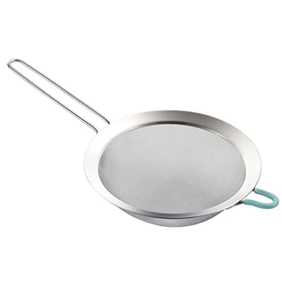 

304 Stainless Steel Fine Mesh Strainers for Kitchen, Colander-Skimmer with Handle, Sieve Sifters for Food, Tea, Rice, Oil, Nood