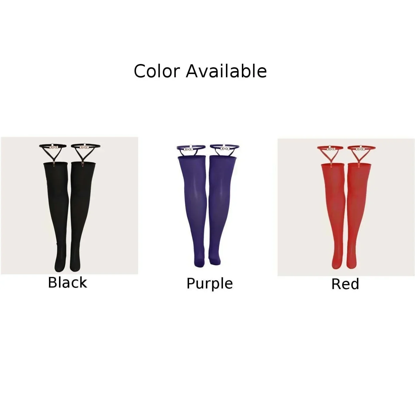 Sexy Dessous Frauen Strumpfband Strümpfe Heiße Strass Bein Ringe Erotische Cosplay