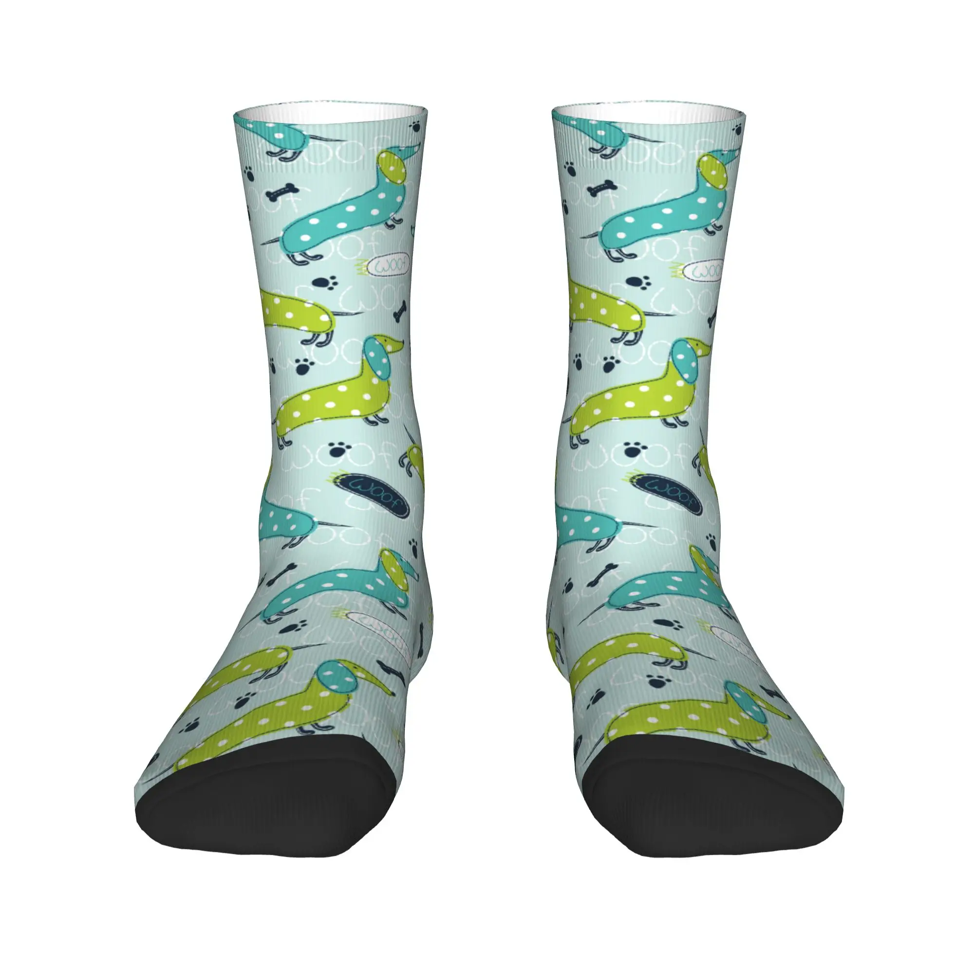 لطيف الكلب الألماني الجوارب رجل إمرأة دافئ أزياء الجدة طاقم الجوارب