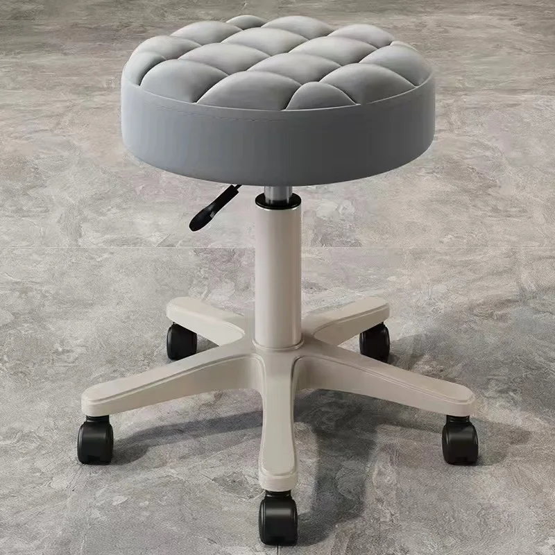 Swivel Backrest Barber Chair Makeup Master for Nail Salon Hairdresser Barber Chair Ergonomic Taburete Beauty Salon Furniture AA