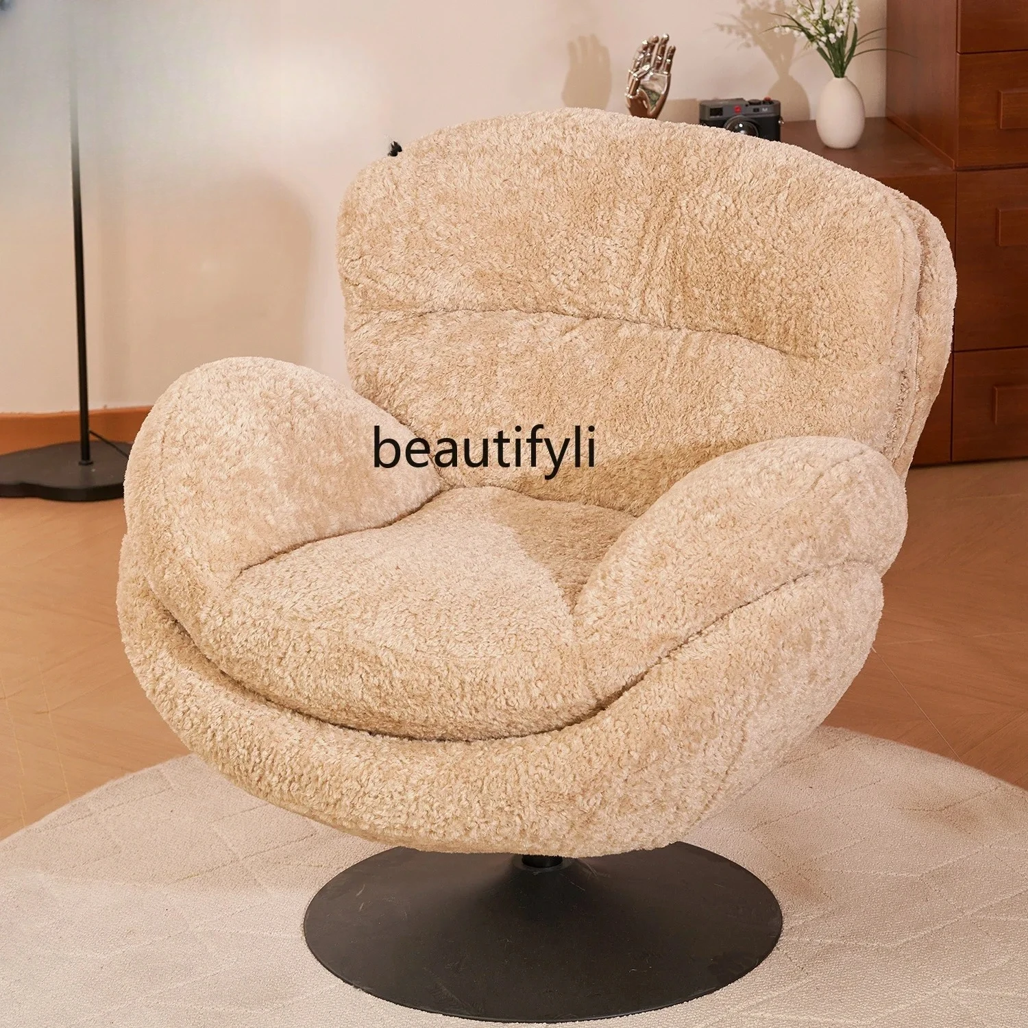 

Single, sofa, home balcony, leisure, rotating chair living room, sofa chair removable and washable Y