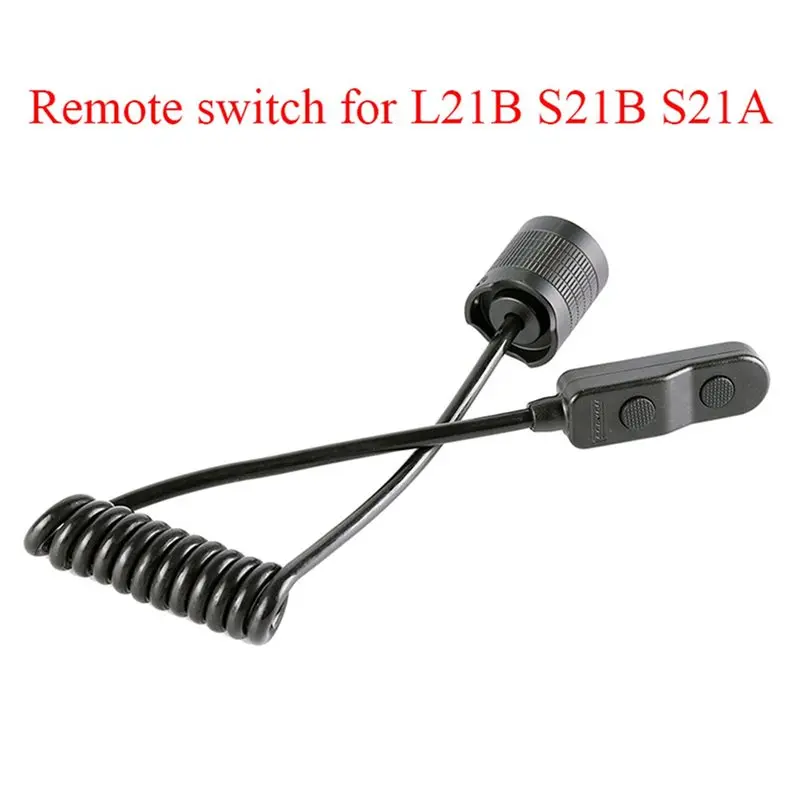 【RECOMENDAR】2X Remote Switch For Convoy L21B S21B S21A Flashlight 40-85Cm Scalable