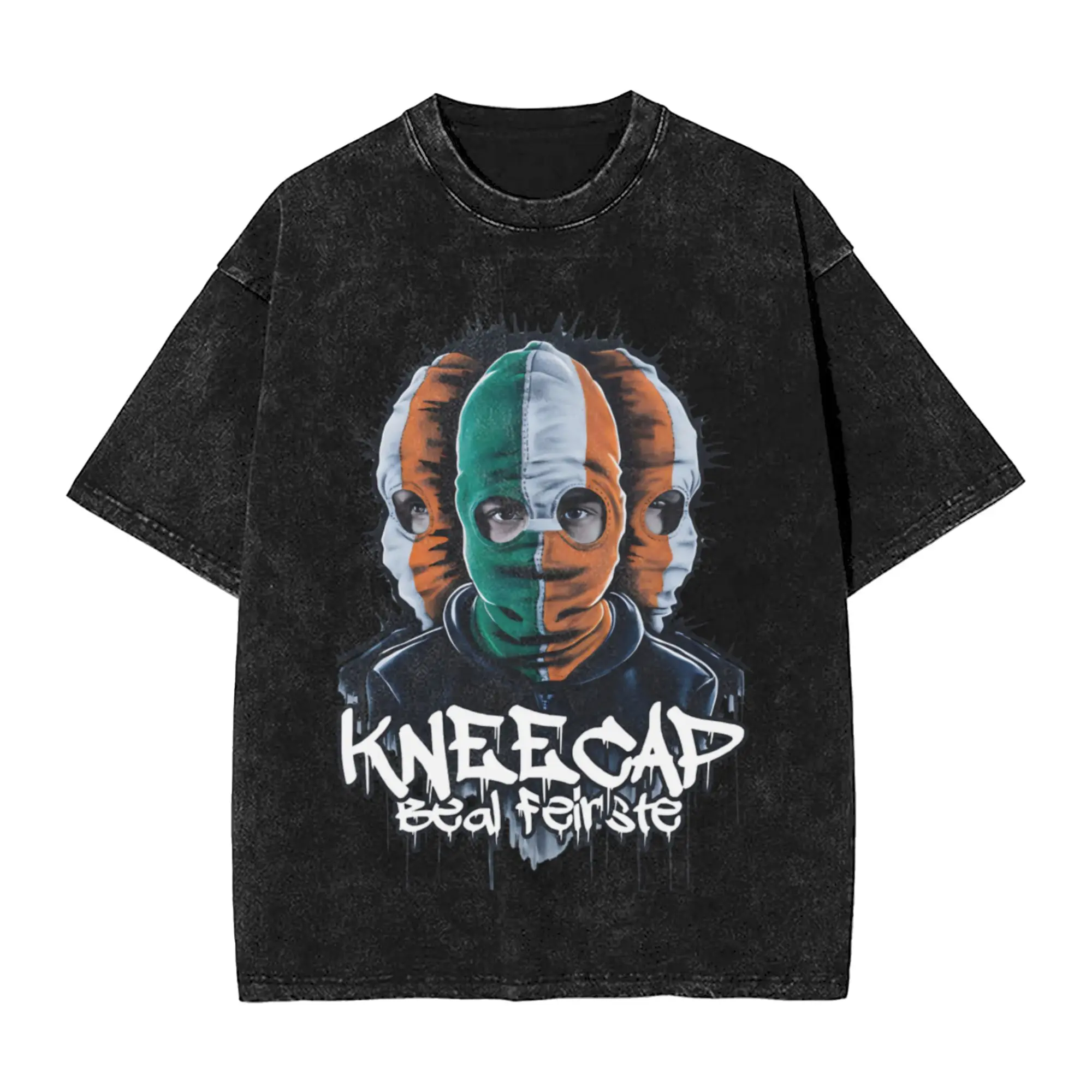 KneeCap Belfast Irish Gaeilge Republican Design Unique Trendy A Vintage Oversized Cotton Unisex T-Shirts