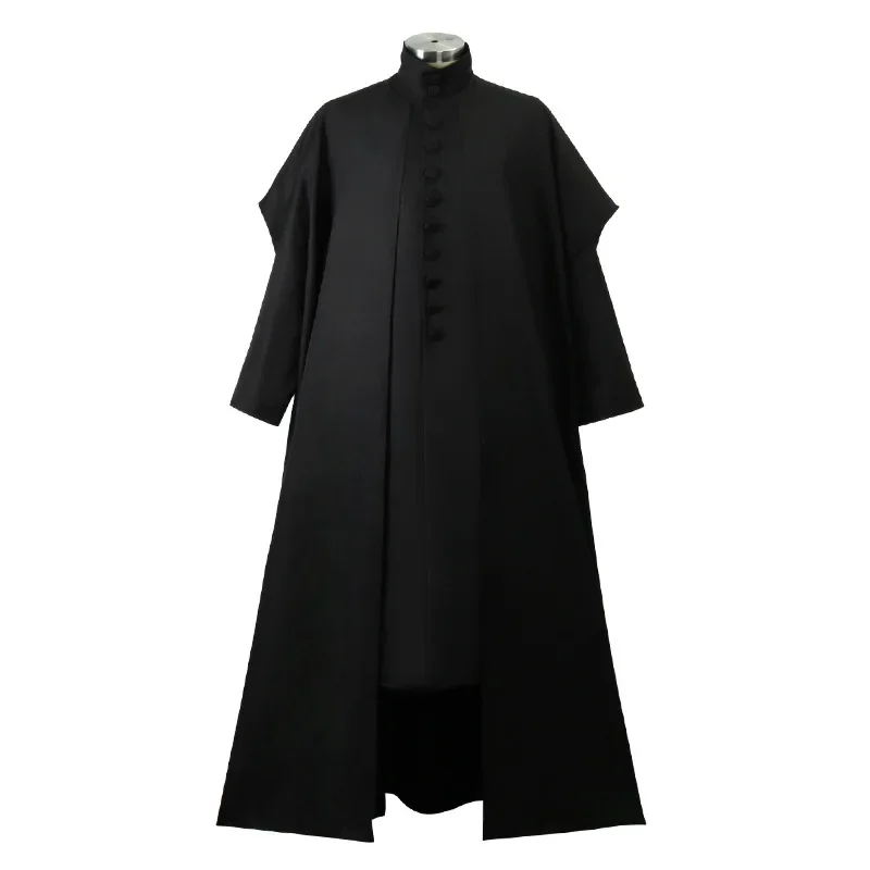 Ensemble de Veste Noire 550 pour Garçon, Cosplay de Professeur, ixd'Halloween