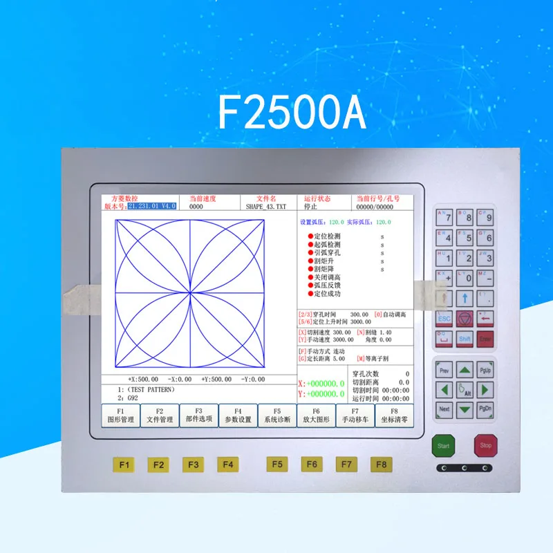 Fangling F2000 Series F2500A Gas Cutter CNC Control System CNC Controller System for Plasma 1 - 4 sets $700.00 5 - 9 sets