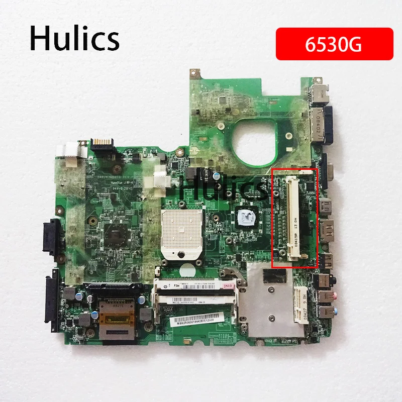 

Hulics Used Laptop Motherboard For Acer Aspire 6530 6530G MBAUR06001 DA0ZK3MB6F0 DDR2 With Graphics Slot MAIN BOARD